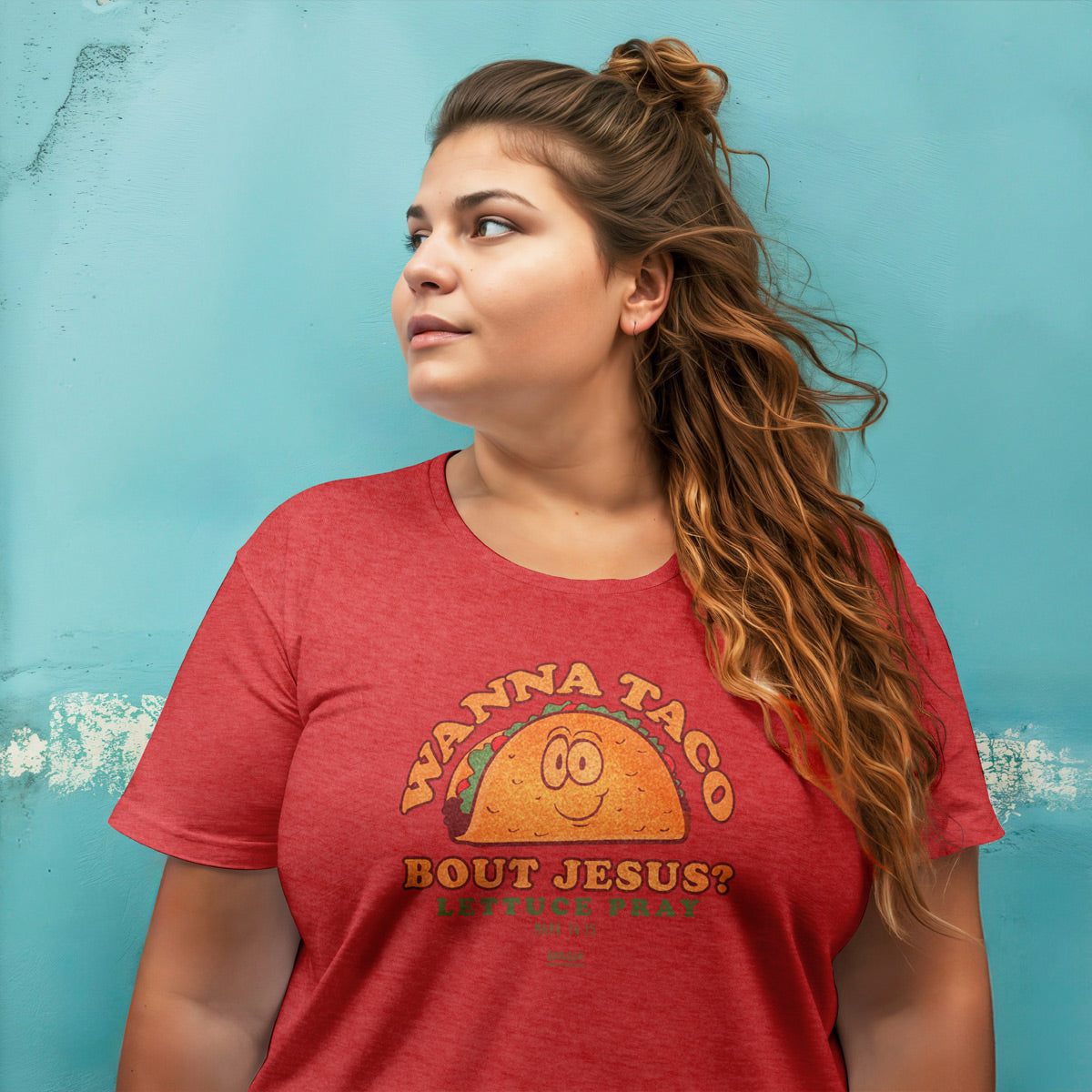Wanna Taco bout Jesus - Cute Christian Shirt Hoodie, Sweatshirt | CiraTrend.com (Image 4)