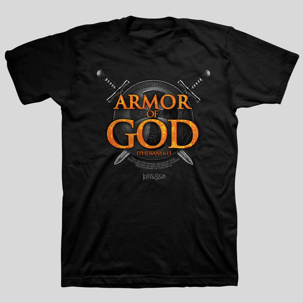 Kerusso Christian T-Shirt Armor of God Hoodie, Sweatshirt | CiraTrend.com (Image 1)