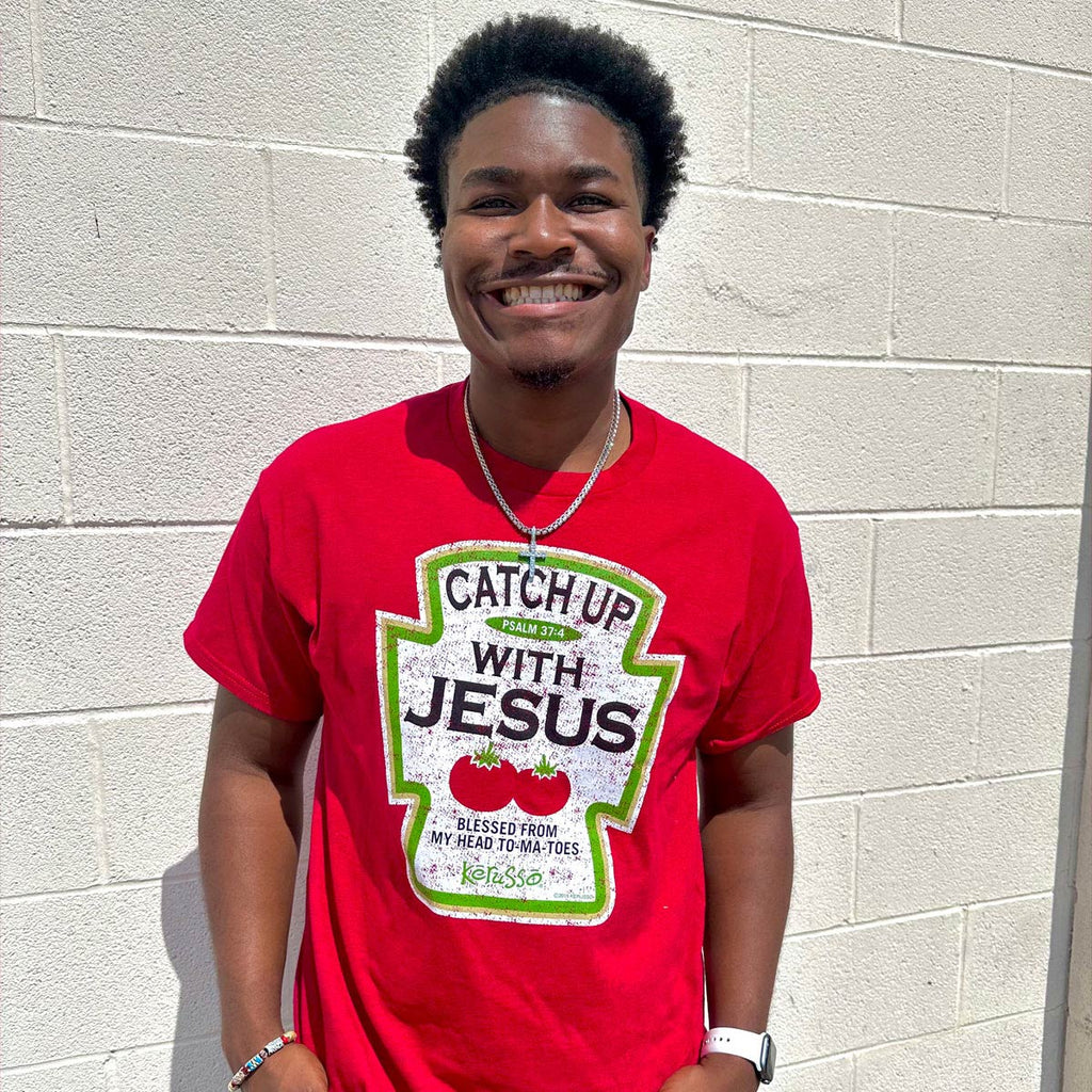 Kerusso Christian T-Shirt Catch Up Hoodie, Sweatshirt | CiraTrend.com (Image 3)