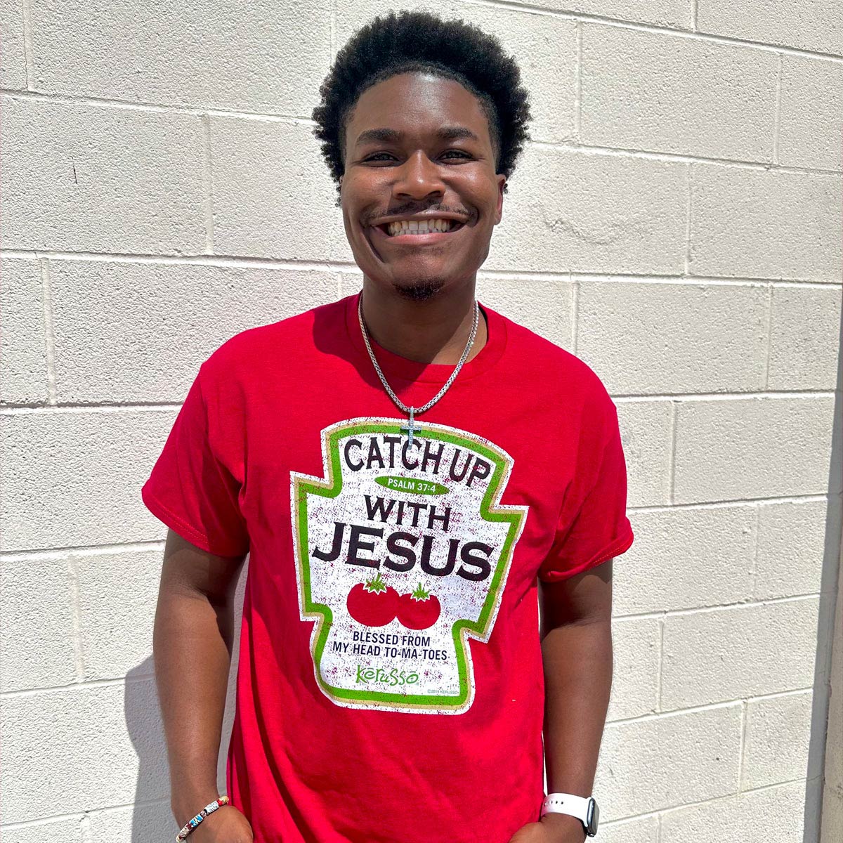 Kerusso Christian T-Shirt Catch Up Hoodie, Sweatshirt | CiraTrend.com (Image 3)