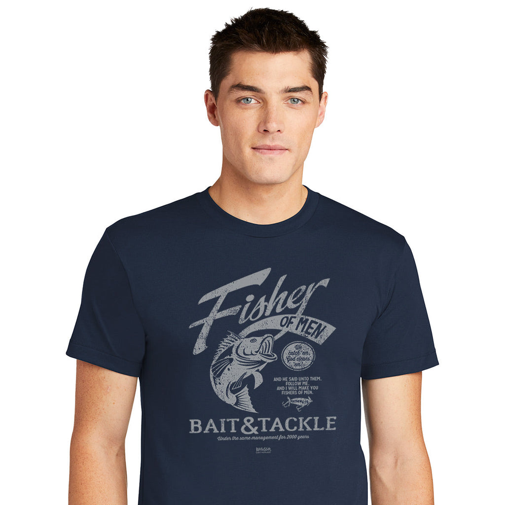 Kerusso Mens T-Shirt Fisher Of Men Hoodie, Sweatshirt | CiraTrend.com (Image 3)