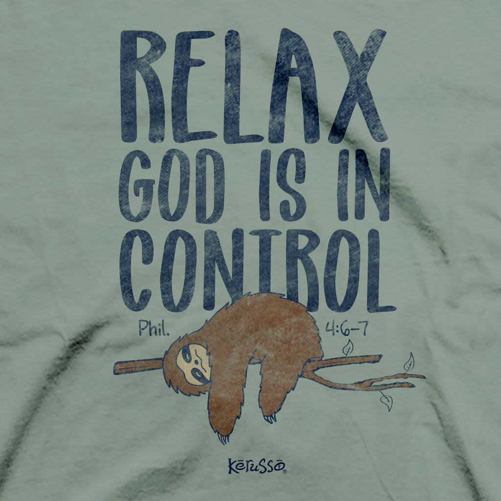 Kerusso Christian T-Shirt God Is In Control Philippians 4:6-7 Hoodie, Sweatshirt | CiraTrend.com (Image 2)