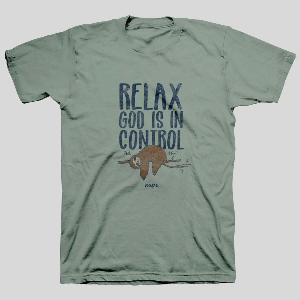 Kerusso Christian T-Shirt God Is In Control Philippians 4:6-7 Hoodie, Sweatshirt | CiraTrend.com (Image 1)