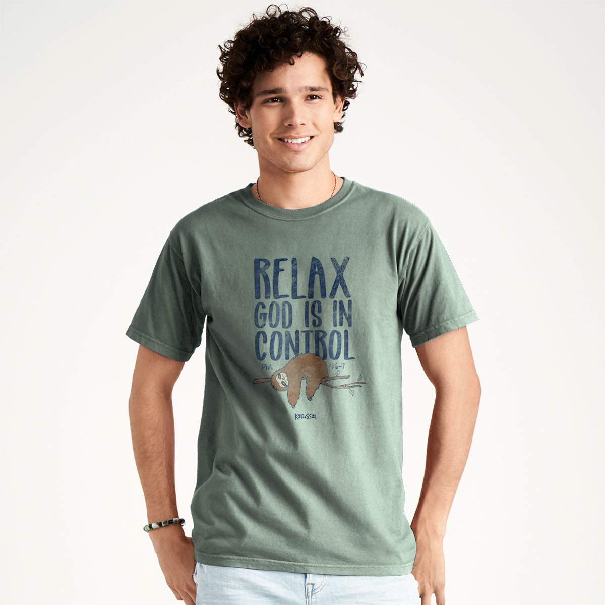 Kerusso Christian T-Shirt God Is In Control Philippians 4:6-7 Hoodie, Sweatshirt | CiraTrend.com (Image 3)