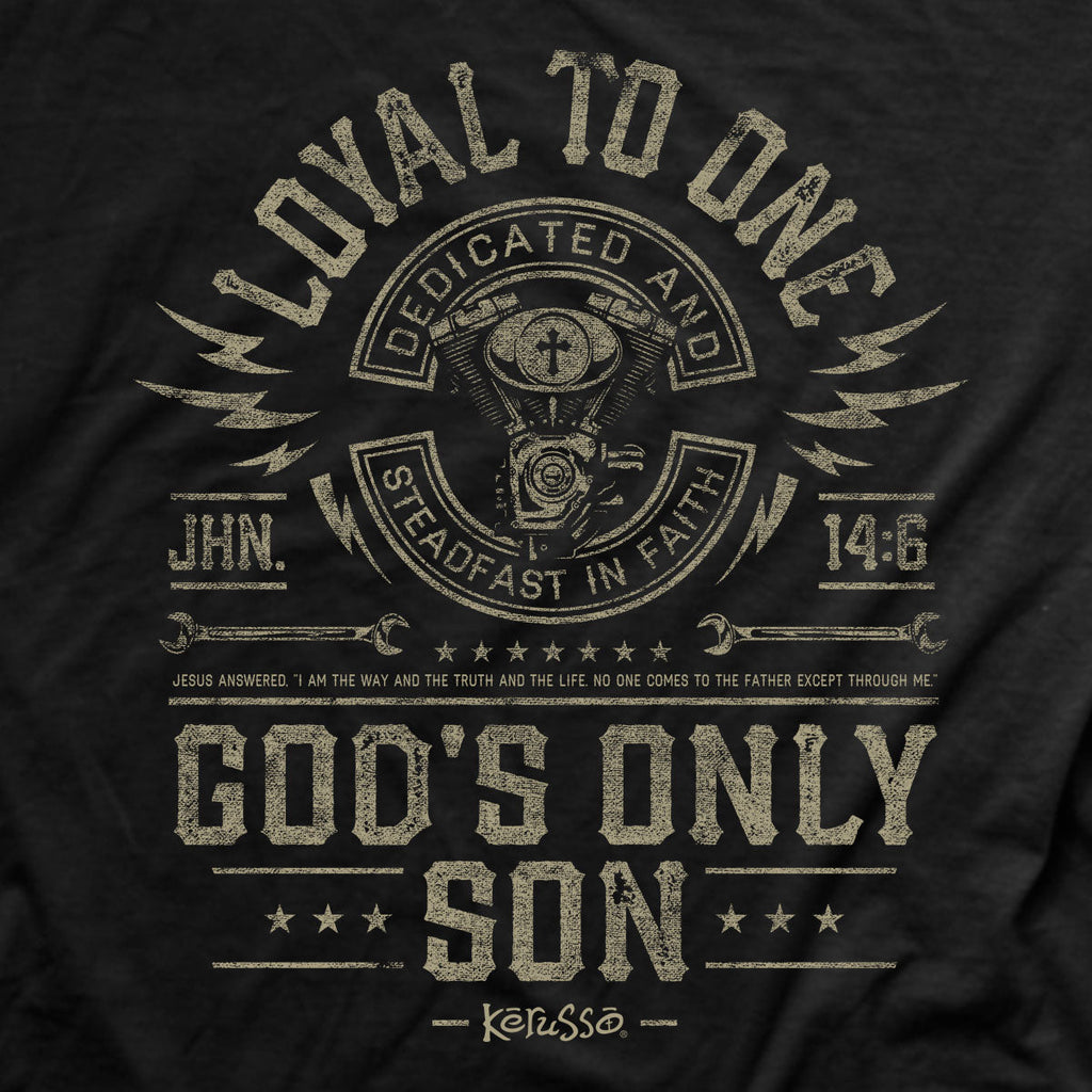 Kerusso Mens T-Shirt Loyal To One Hoodie, Sweatshirt | CiraTrend.com (Image 4)