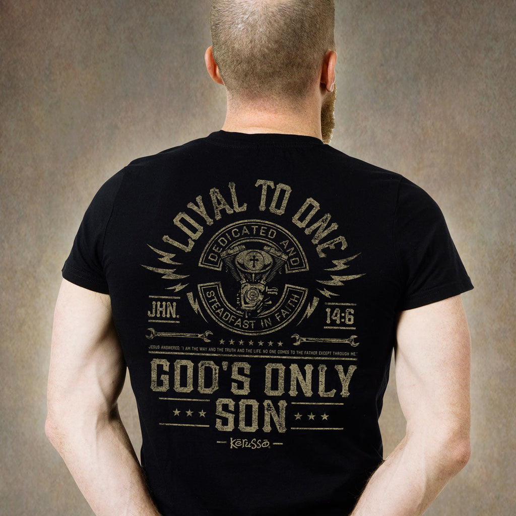 Kerusso Mens T-Shirt Loyal To One Hoodie, Sweatshirt | CiraTrend.com (Image 3)