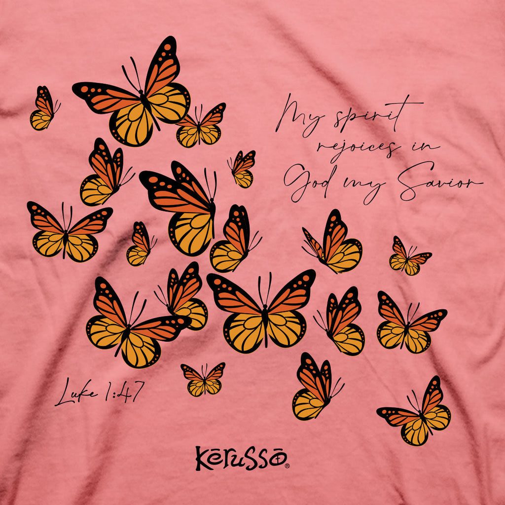Kerusso Womens T-Shirt Butterfly Hoodie, Sweatshirt | CiraTrend.com (Image 2)