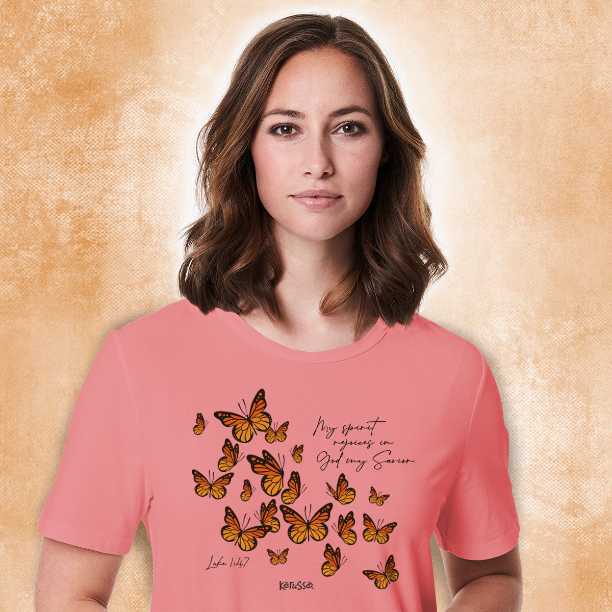 Kerusso Womens T-Shirt Butterfly Hoodie, Sweatshirt | CiraTrend.com (Image 4)