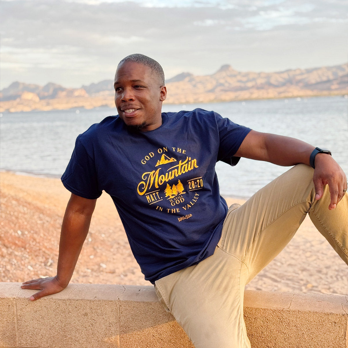 Kerusso Christian T-Shirt God On The Mountain Hoodie, Sweatshirt | CiraTrend.com (Image 3)
