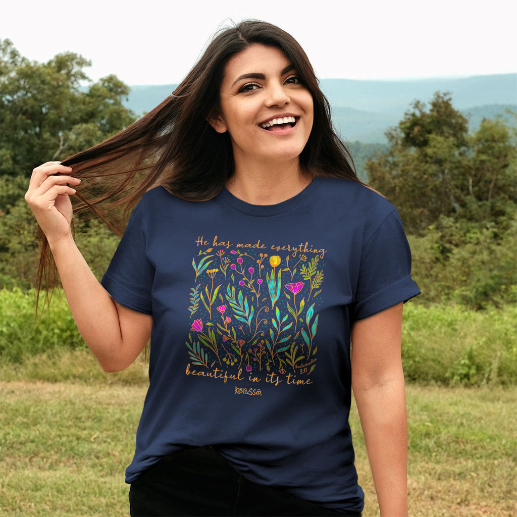 Kerusso Womens T-Shirt Everything Is Beautiful Hoodie, Sweatshirt | CiraTrend.com (Image 3)