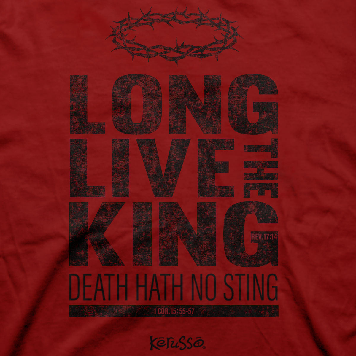 Kerusso Christian T-Shirt Long Live The King Hoodie, Sweatshirt | CiraTrend.com (Image 2)