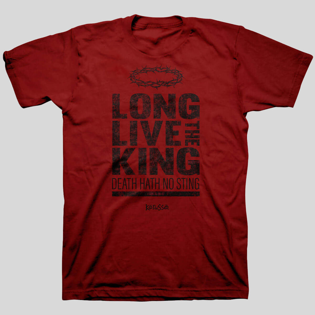 Kerusso Christian T-Shirt Long Live The King Hoodie, Sweatshirt | CiraTrend.com (Image 1)