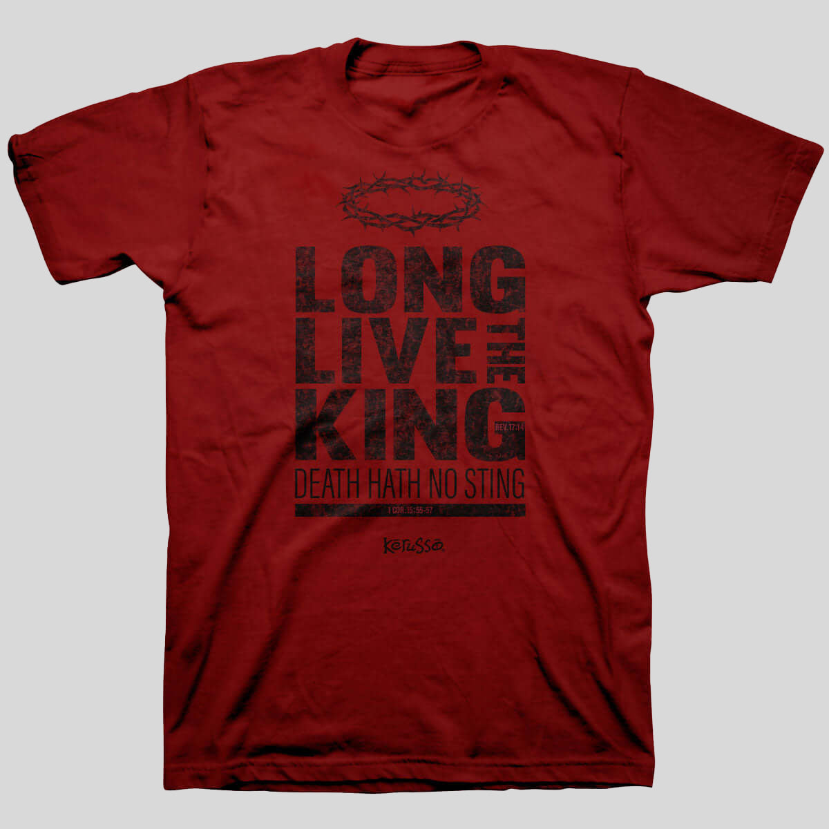 Kerusso Christian T-Shirt Long Live The King Hoodie, Sweatshirt | CiraTrend.com (Image 1)