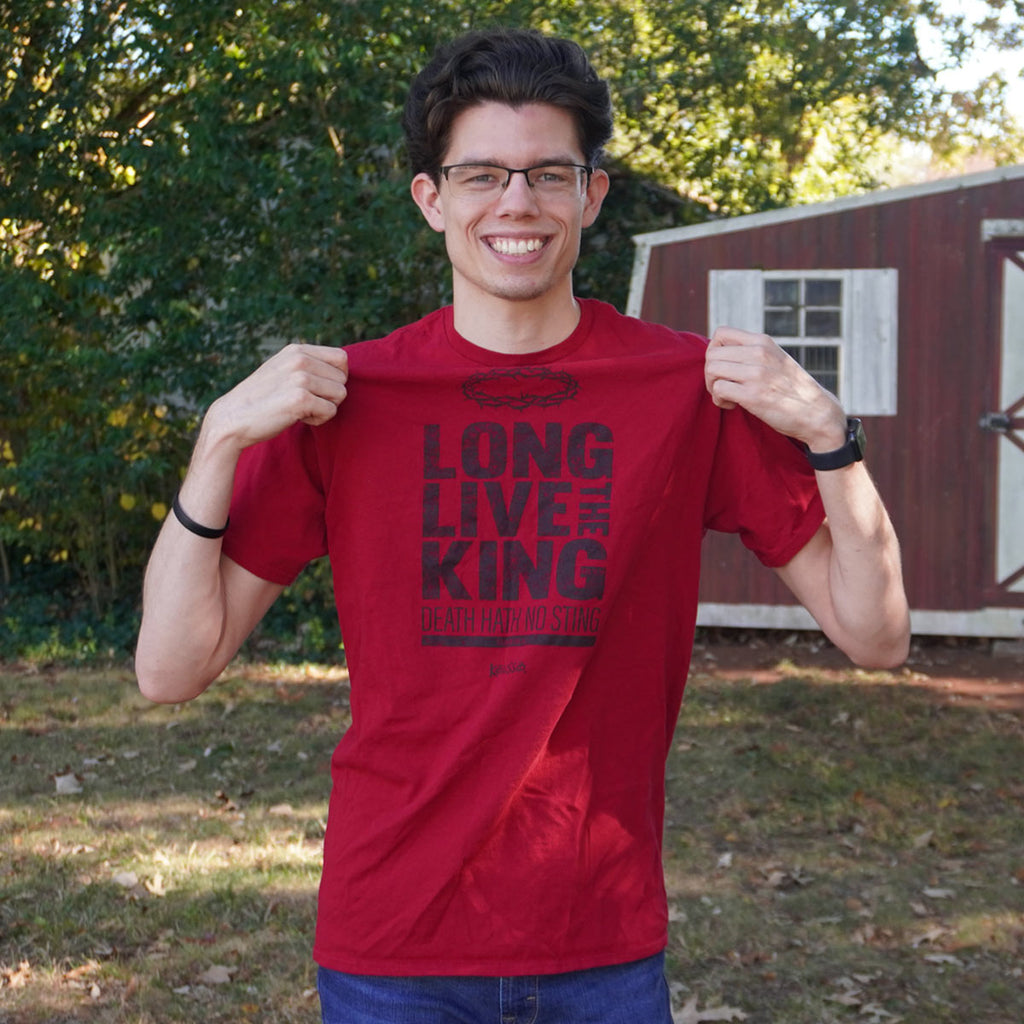 Kerusso Christian T-Shirt Long Live The King Hoodie, Sweatshirt | CiraTrend.com (Image 3)