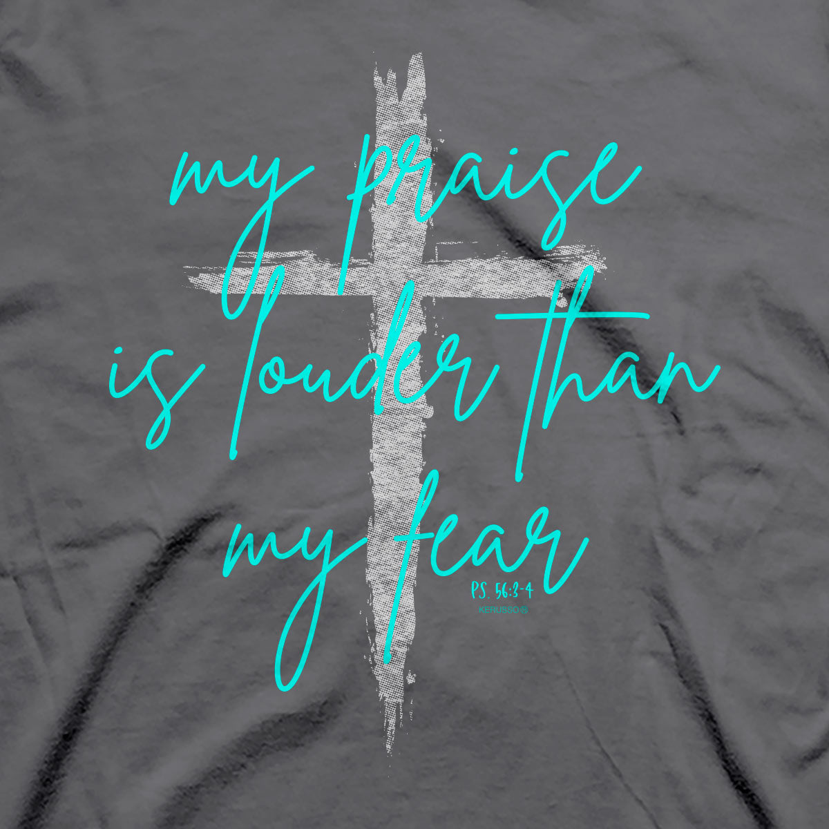 Kerusso Womens T-Shirt Praise Is Louder Hoodie, Sweatshirt | CiraTrend.com (Image 2)