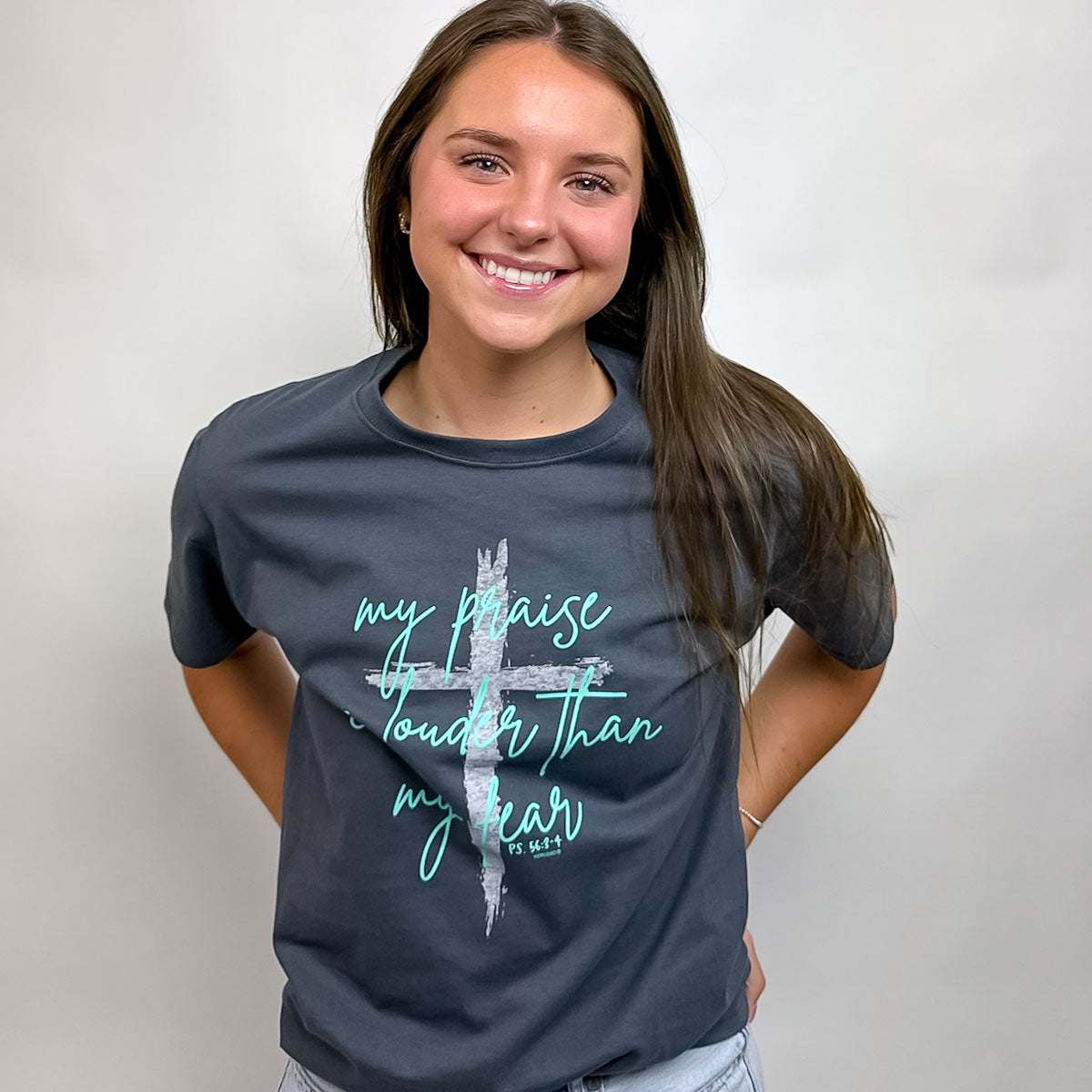 Kerusso Womens T-Shirt Praise Is Louder Hoodie, Sweatshirt | CiraTrend.com (Image 3)