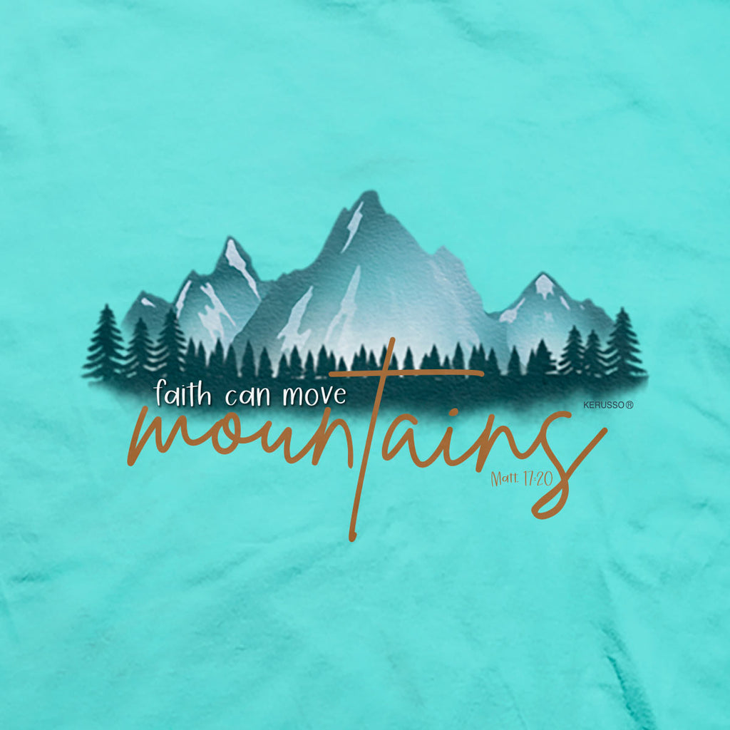 Kerusso Womens T-Shirt Move Mountains Hoodie, Sweatshirt | CiraTrend.com (Image 2)