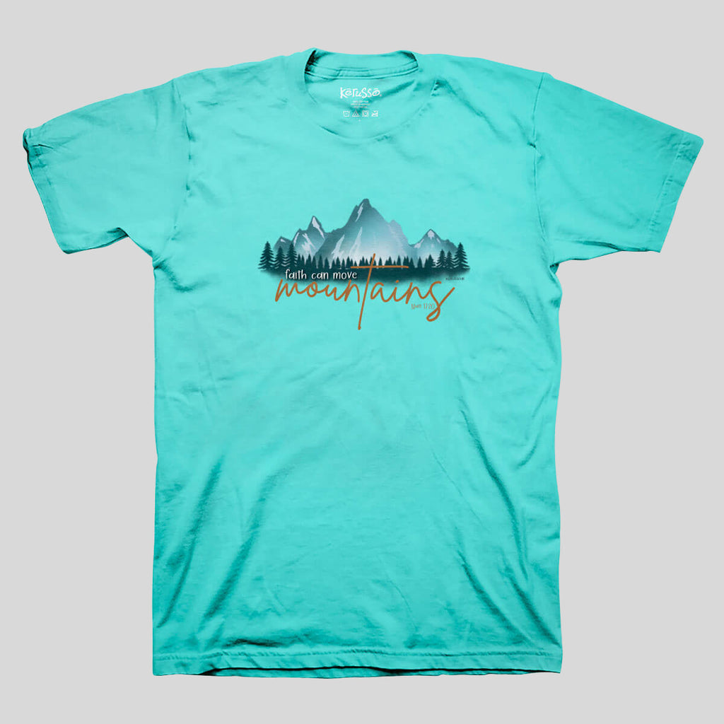 Kerusso Womens T-Shirt Move Mountains Hoodie, Sweatshirt | CiraTrend.com (Image 1)