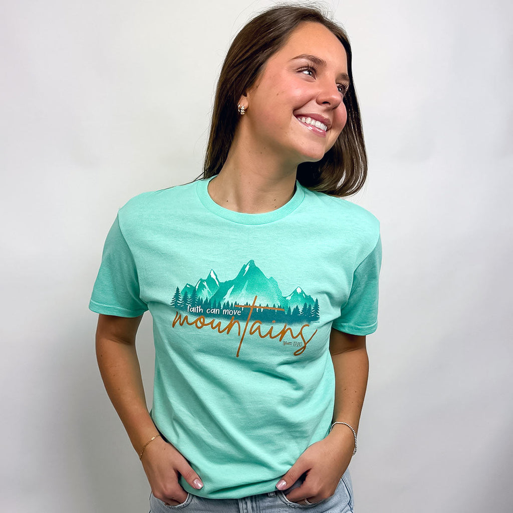 Kerusso Womens T-Shirt Move Mountains Hoodie, Sweatshirt | CiraTrend.com (Image 3)