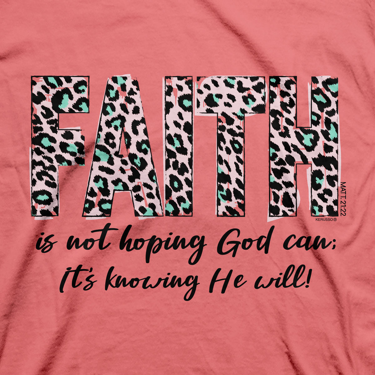 Kerusso Womens T-Shirt Have Faith Hoodie, Sweatshirt | CiraTrend.com (Image 2)
