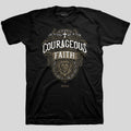 Kerusso Christian T-Shirt Courageous Faith Proverbs 28:1 Hoodie, Sweatshirt | CiraTrend.com (Image 1)