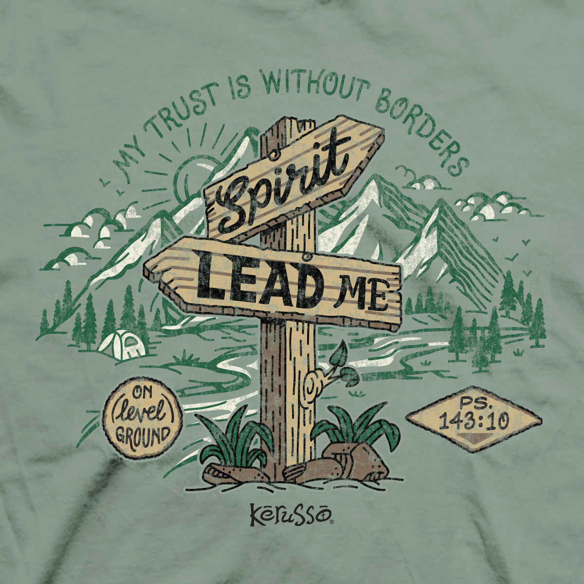 Kerusso Womens T-Shirt Spirit Lead Me Hoodie, Sweatshirt | CiraTrend.com (Image 2)