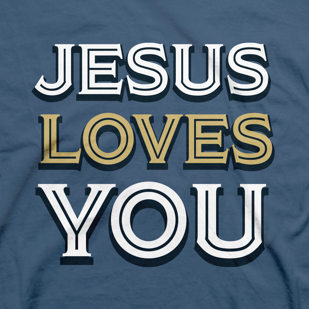 Kerusso Christian T-Shirt Jesus Loves You Hoodie, Sweatshirt | CiraTrend.com (Image 5)