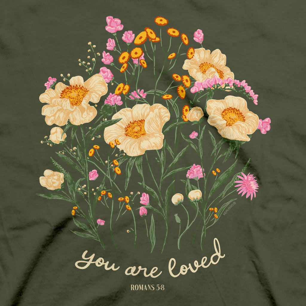 Kerusso Womens T-Shirt You Are Loved Hoodie, Sweatshirt | CiraTrend.com (Image 2)