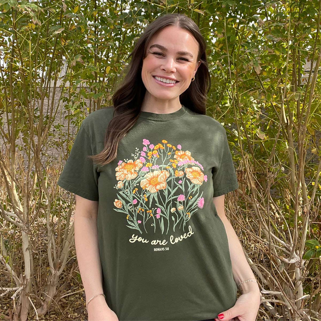 Kerusso Womens T-Shirt You Are Loved Hoodie, Sweatshirt | CiraTrend.com (Image 4)