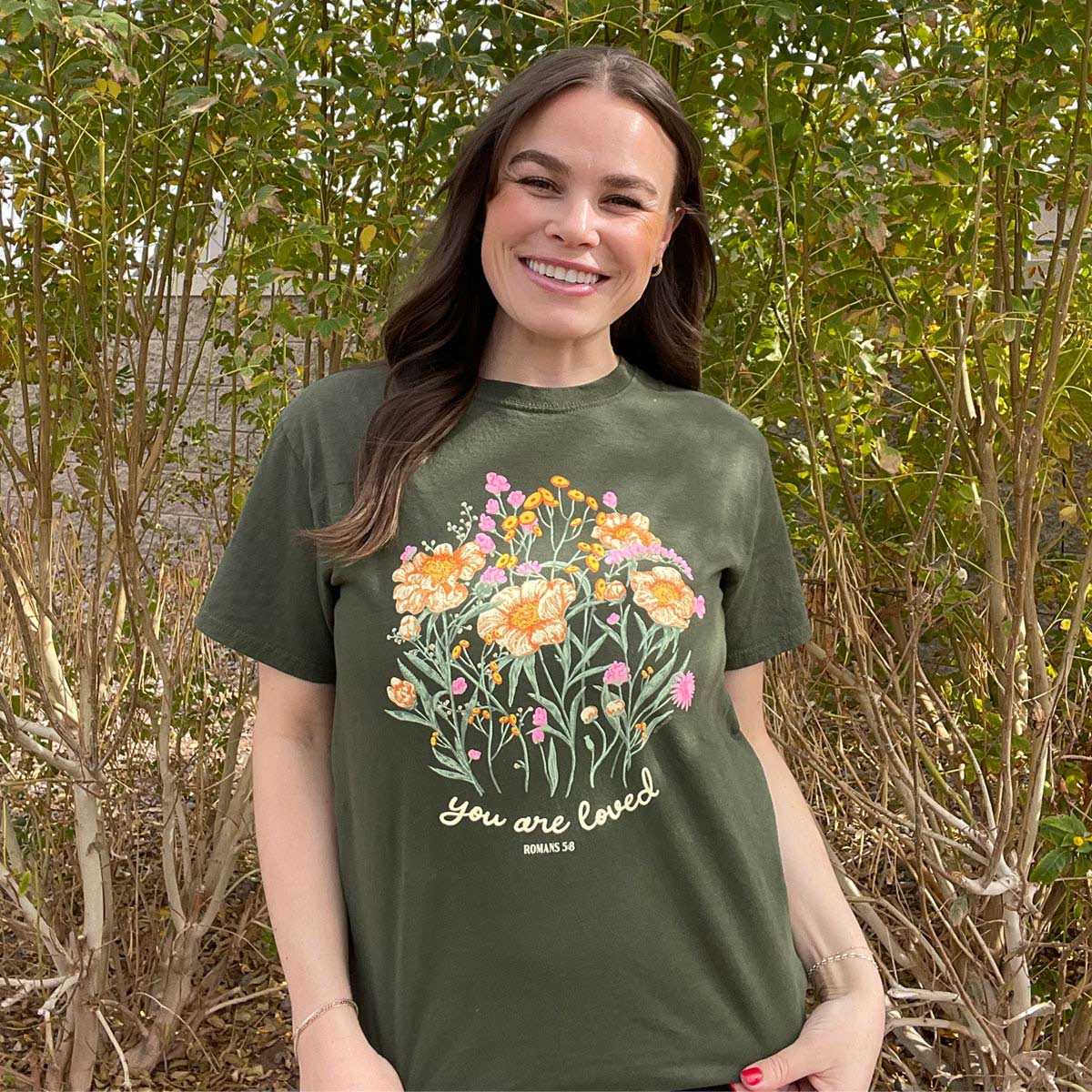 Kerusso Womens T-Shirt You Are Loved Hoodie, Sweatshirt | CiraTrend.com (Image 4)