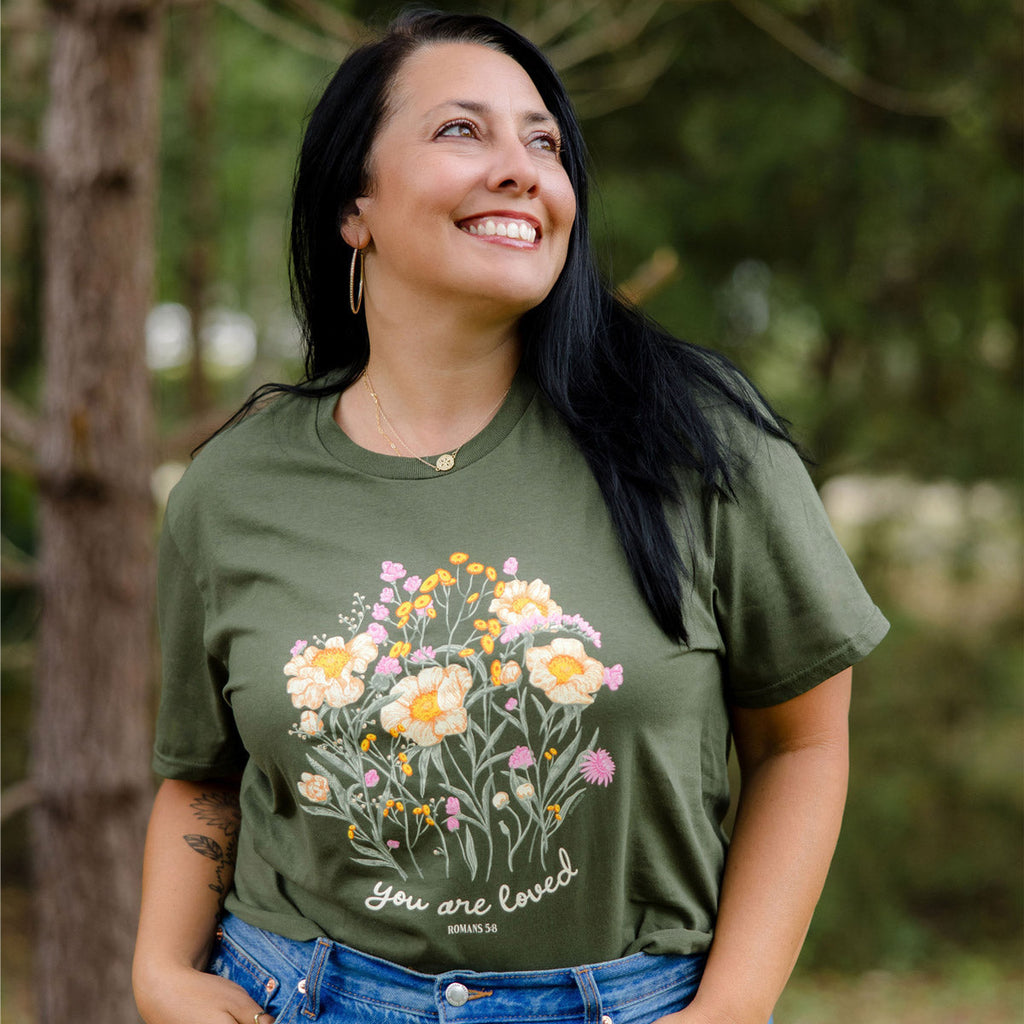 Kerusso Womens T-Shirt You Are Loved Hoodie, Sweatshirt | CiraTrend.com (Image 3)