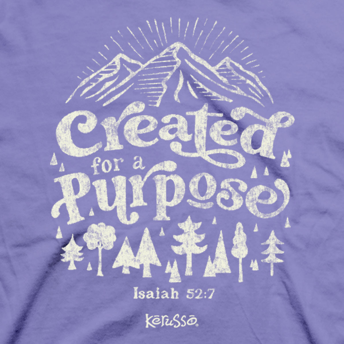 Kerusso Womens T-Shirt Created Isaiah 52:7 Hoodie, Sweatshirt | CiraTrend.com (Image 2)