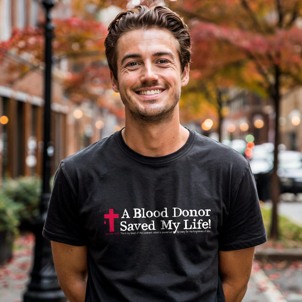 Kerusso Christian T-Shirt Blood Donor Hoodie, Sweatshirt | CiraTrend.com (Image 3)