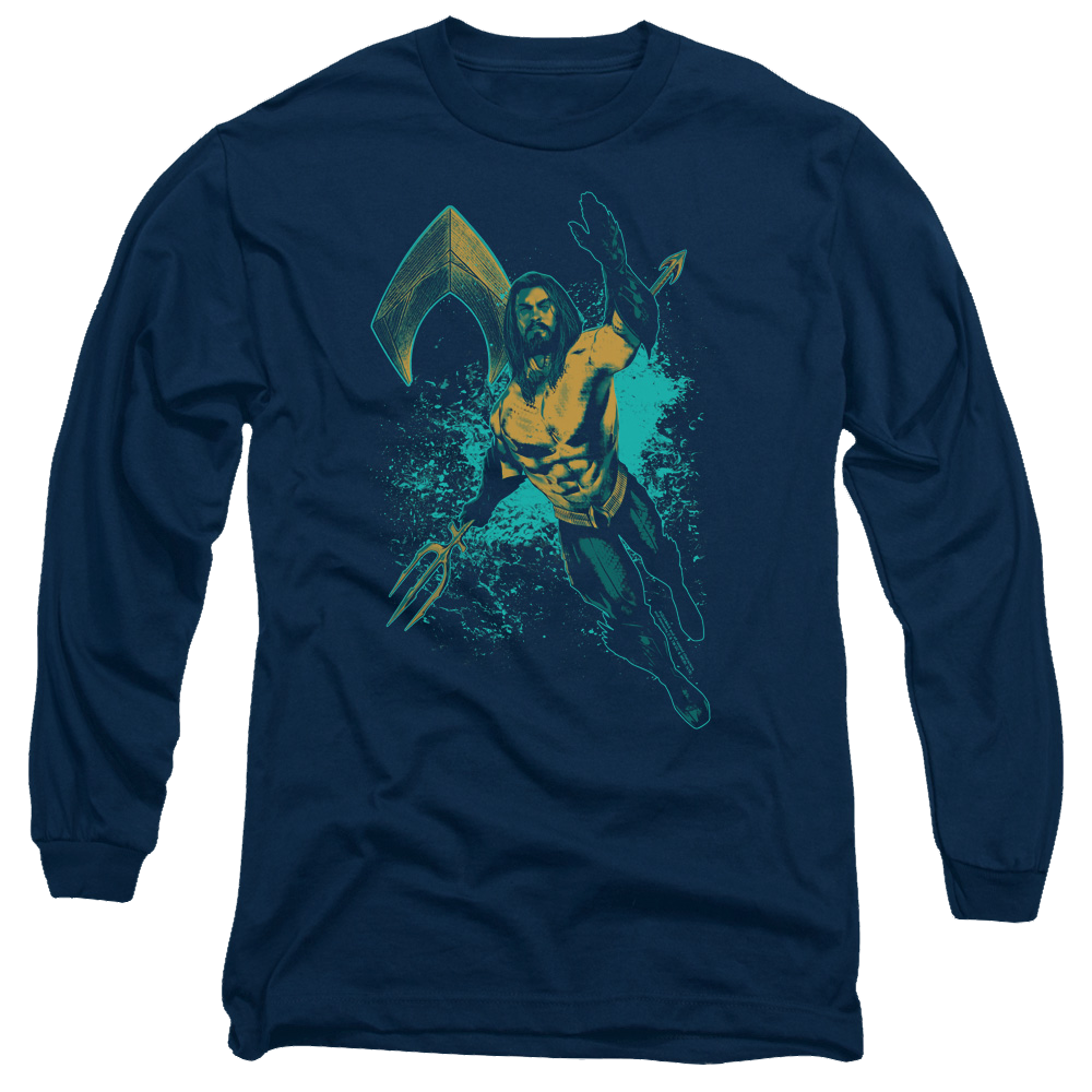 Aquaman Movie Make A Splash - Men's Long Sleeve T-Shirt Hoodie, Sweatshirt | CiraTrend.com