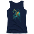 Aquaman Movie Make A Splash Womens Tank Top Shirt Navy Blue Hoodie, Sweatshirt | CiraTrend.com