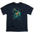 Aquaman Movie Make A Splash Kids Youth T Shirt Navy Blue Hoodie, Sweatshirt | CiraTrend.com