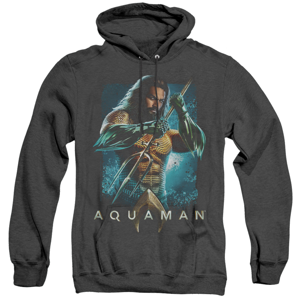 Aquaman Movie Trident - Heather Pullover Hoodie T-Shirts, Sweatshirt | CiraTrend.com