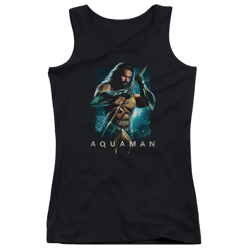Aquaman Movie Trident Womens Tank Top Shirt Black Hoodie, Sweatshirt | CiraTrend.com
