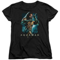 Aquaman Movie Trident Womens T Shirt Black Hoodie, Sweatshirt | CiraTrend.com