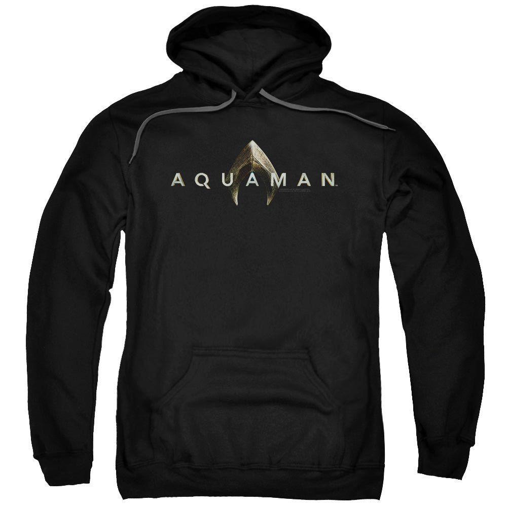Aquaman Movie Logo Mens Hoodie Black T-Shirts, Sweatshirt | CiraTrend.com (Image 1)