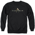 Aquaman Movie Logo Mens Crewneck Sweatshirt Black T-Shirts, Hoodie | CiraTrend.com