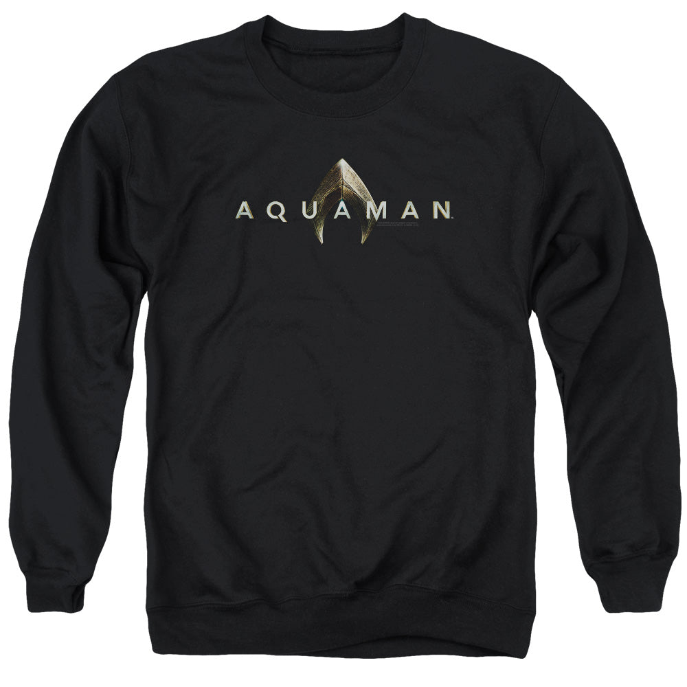 Aquaman Movie Logo Mens Crewneck Sweatshirt Black T-Shirts, Hoodie | CiraTrend.com