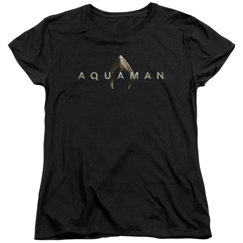 Aquaman Movie Logo Womens T Shirt Black Hoodie, Sweatshirt | CiraTrend.com