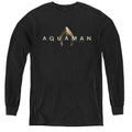 Aquaman Movie Logo Long Sleeve Kids Youth T Shirt Black Hoodie, Sweatshirt | CiraTrend.com