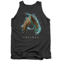 Aquaman Movie Water Shield Mens Tank Top Shirt Charcoal Hoodie, Sweatshirt | CiraTrend.com