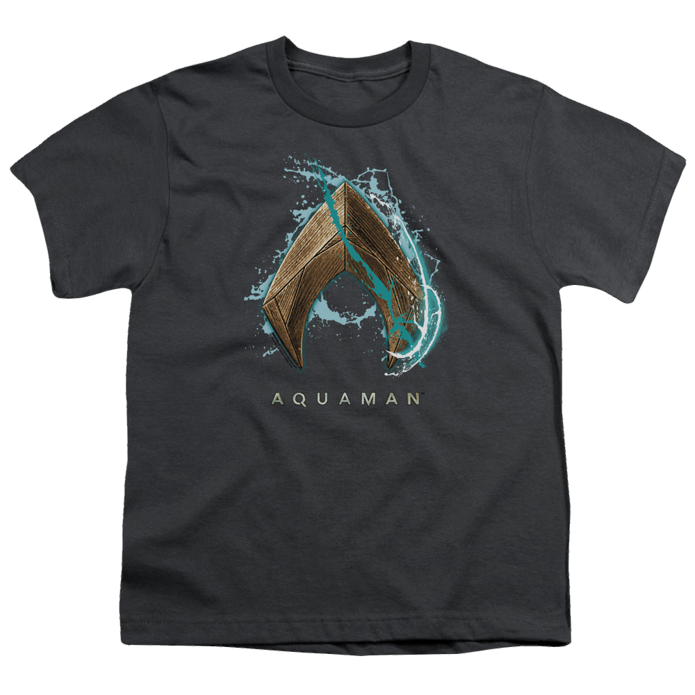 Aquaman Movie Water Shield - Youth T-Shirt Hoodie, Sweatshirt | CiraTrend.com