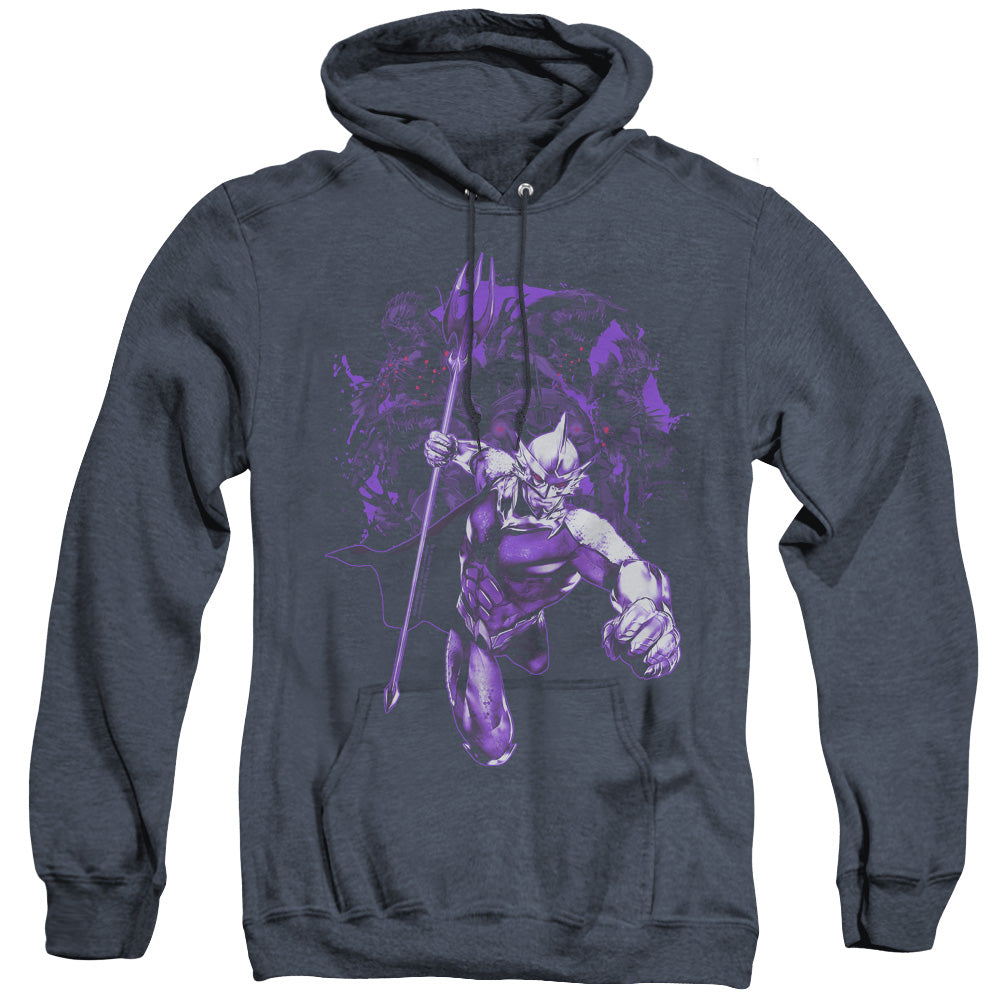 Aquaman Movie Evil Doers Mens Heather Hoodie Navy T-Shirts, Sweatshirt | CiraTrend.com (Image 1)