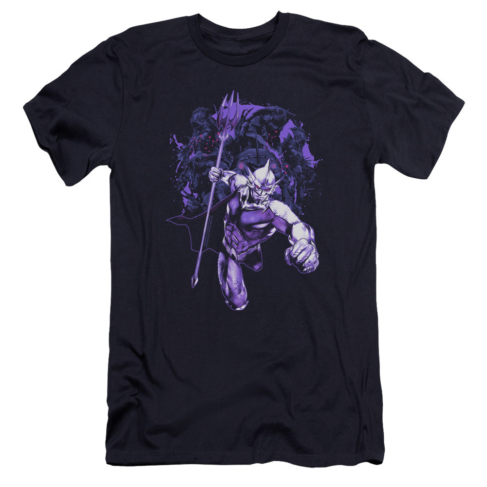 Aquaman Movie Evil Doers Premium Bella Canvas Slim Fit Mens T Shirt Navy Blue Hoodie, Sweatshirt | CiraTrend.com