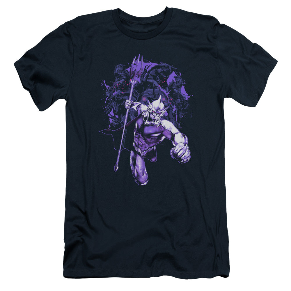 Aquaman Movie Evil Doers Slim Fit Mens T Shirt Navy Blue Hoodie, Sweatshirt | CiraTrend.com