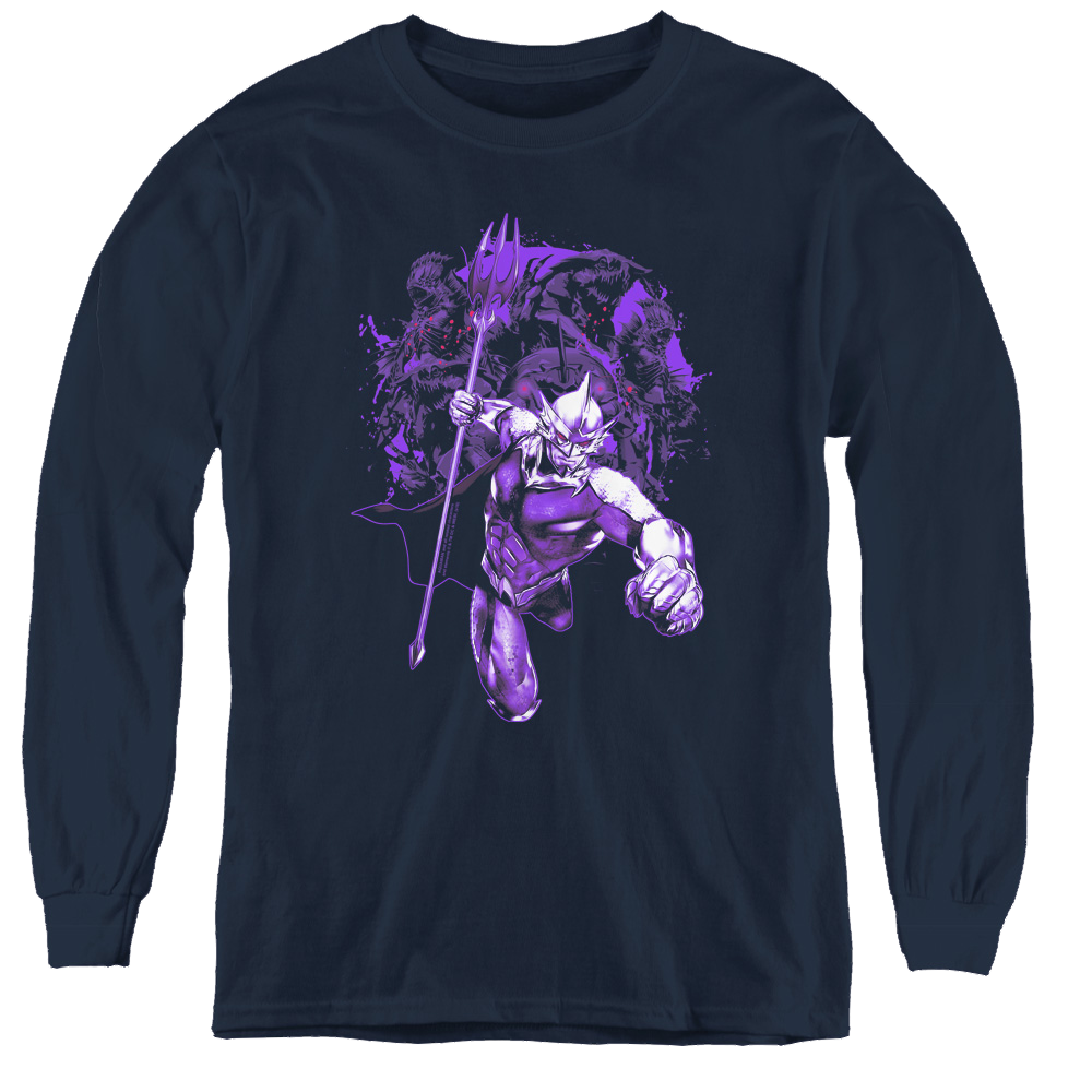 Aquaman Movie Evil Doers - Youth Long Sleeve T-Shirt Hoodie, Sweatshirt | CiraTrend.com